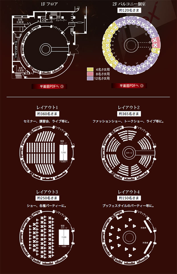 座席図