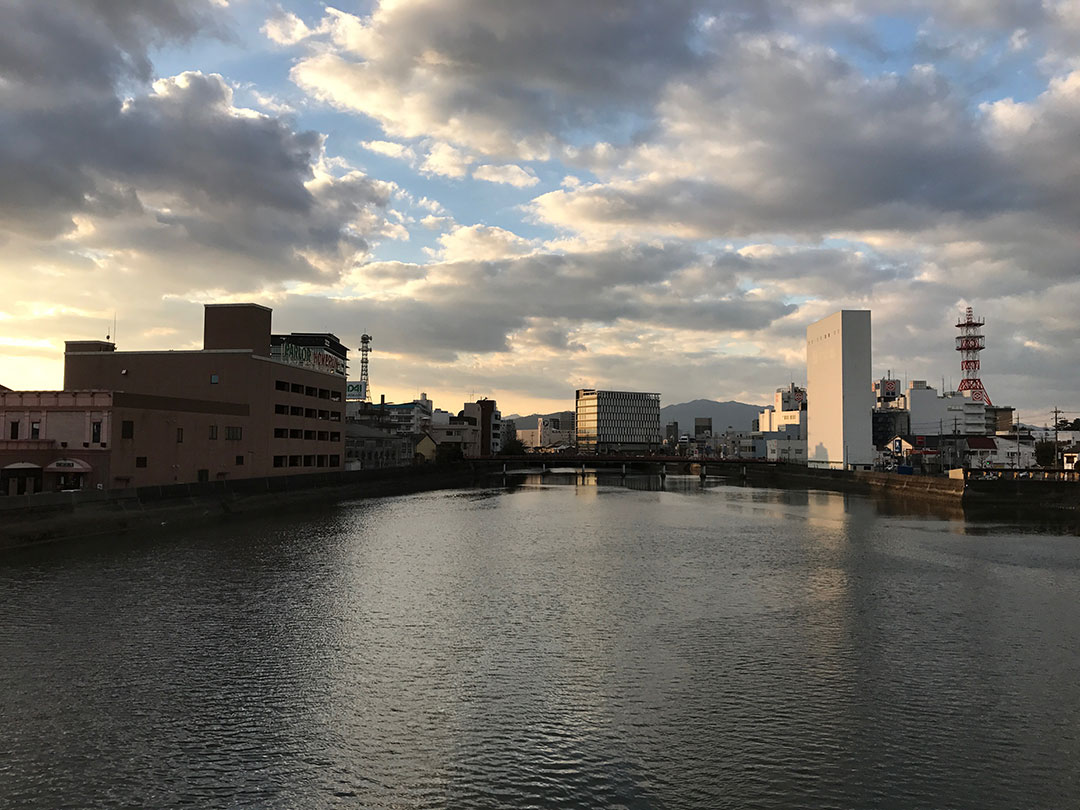 三重県津市にて