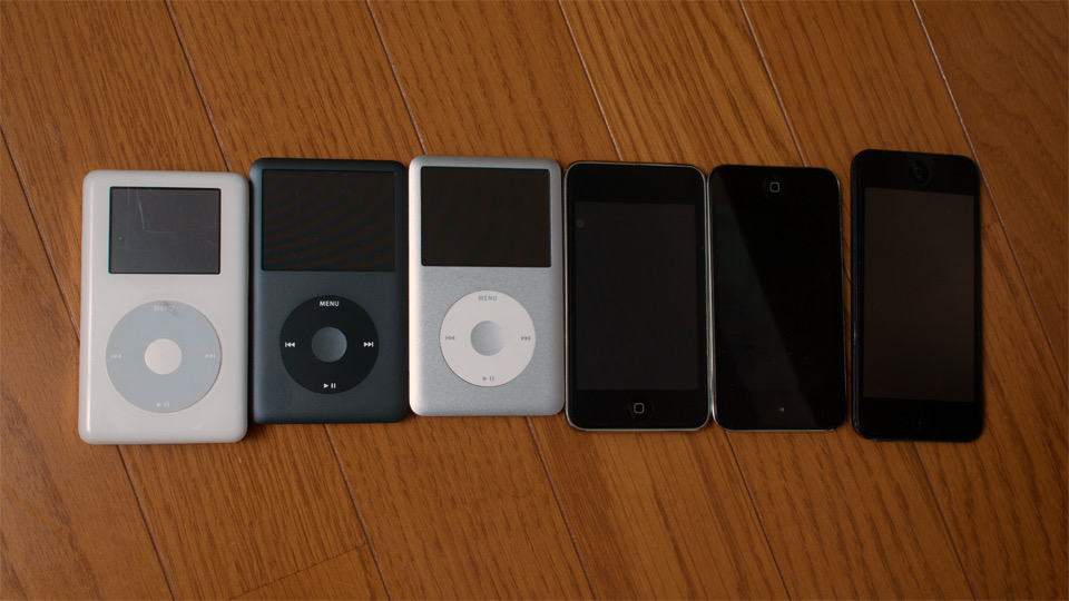 iPodとiPod touch