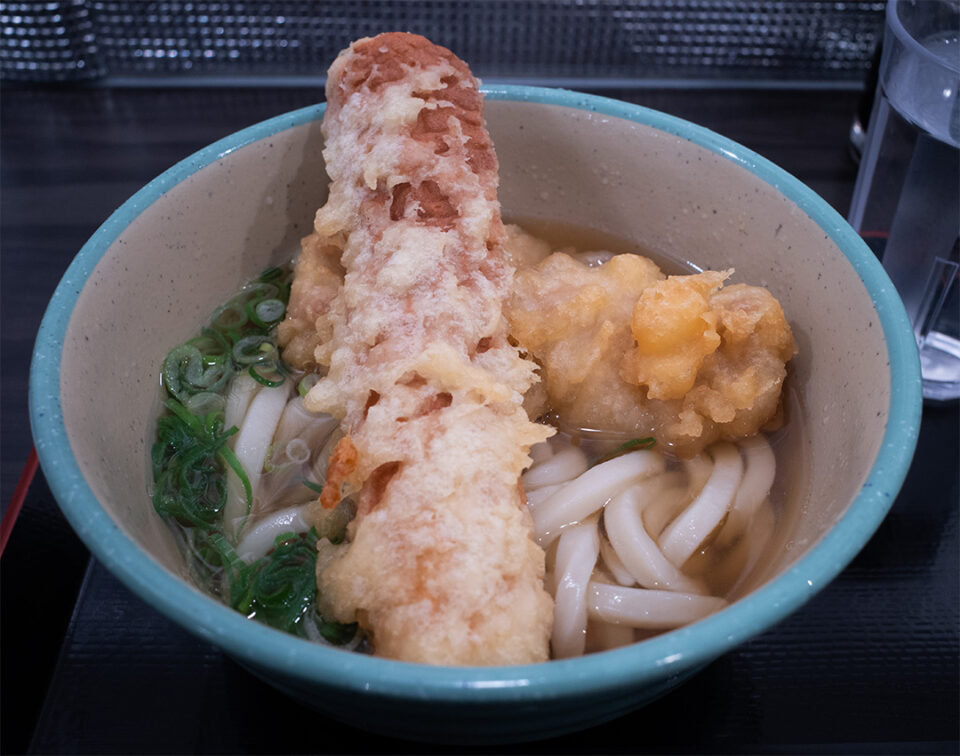 温かけうどん