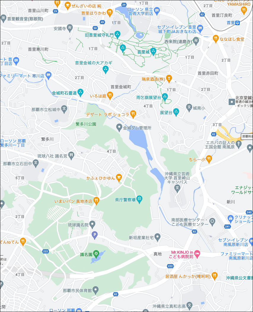 地図上で戦跡の位置をピンポイントで特定