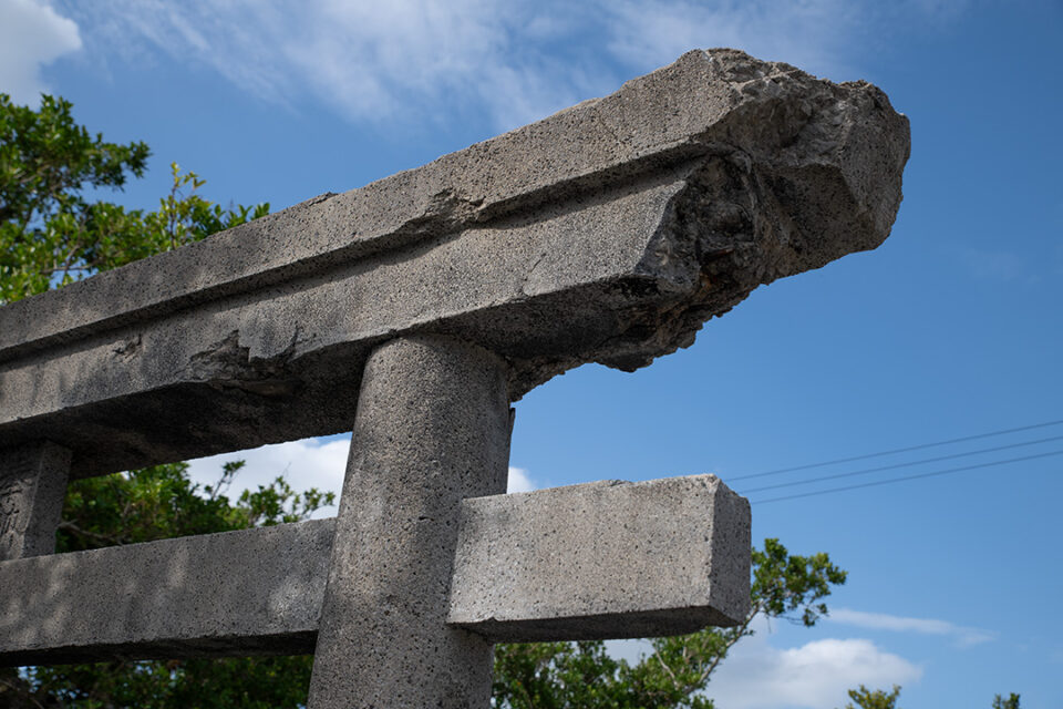 内間御殿の鳥居