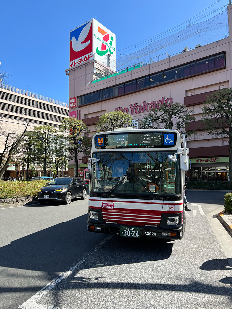 武蔵境駅にて