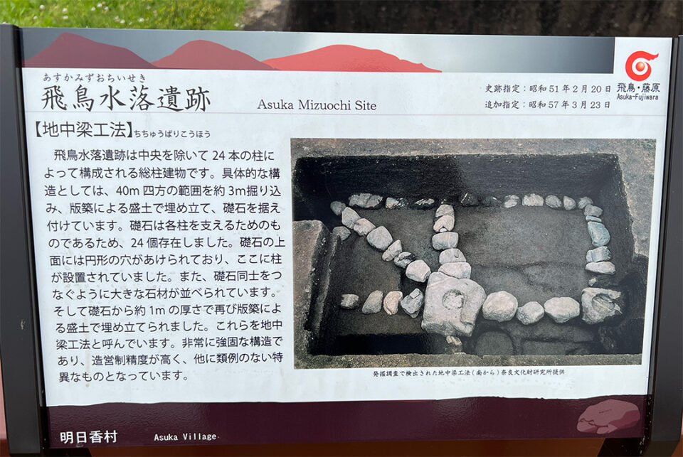 飛鳥水落遺跡